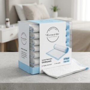 Premium Incontinence Underpads, Heavy Absorbency